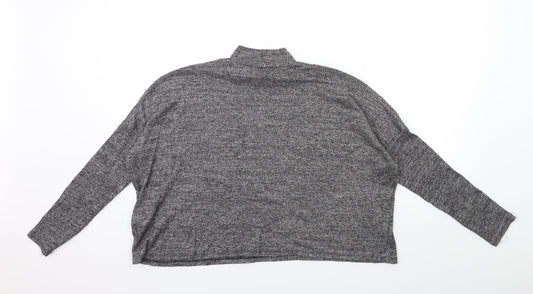 H&M Womens Grey Knit Jumper Size M