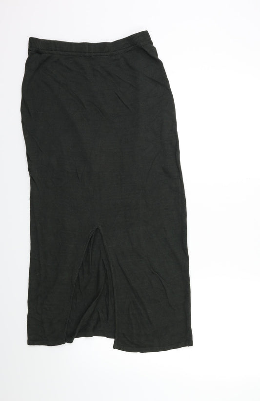 Richards Womens Green Knit Straight & Pencil Skirt Size M