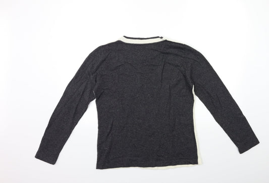 BUGLIONE Womens Grey Knit Pullover Jumper Size M