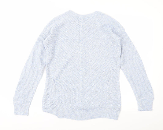 Select Womens Blue Pullover Jumper Size 10