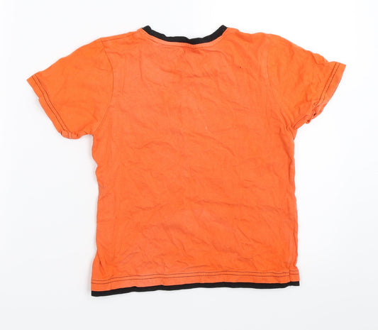 George Boys Orange Basic T-Shirt Size 6-7 Years - ben 10