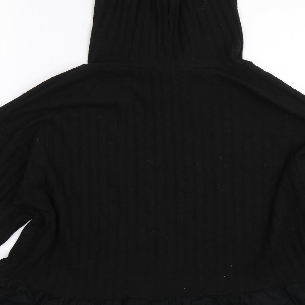 New Look Womens Black Pullover Jumper Size M