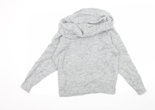 Divided by H&M Womens Grey Knit Pullover Jumper Size S