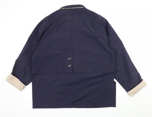 The Dales Collection Womens Blue Jacket Size 16