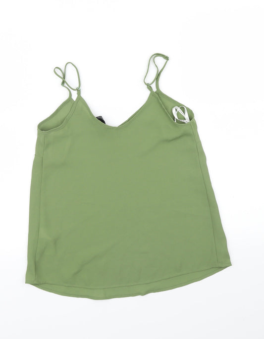 Primark Womens Green Camisole Tank Size 4