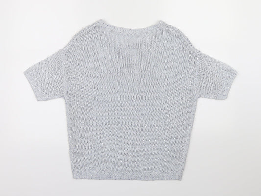George Womens Blue Pullover Jumper Size 8