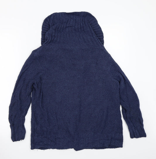 Dorothy Perkins Womens Blue Cardigan Jumper Size 10