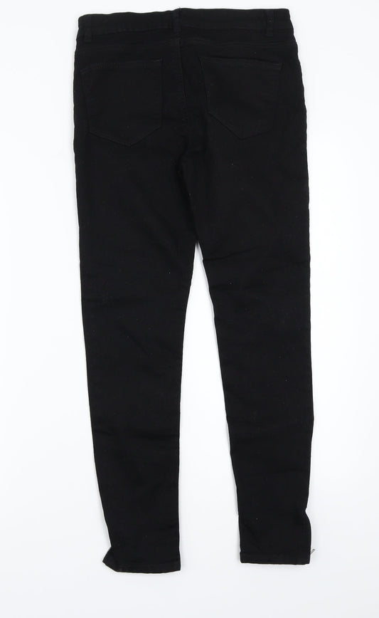 Denim & Co. Womens Black Skinny Jeans Size 10 L27 in