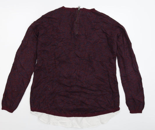 NEXT Womens Brown Knit Pullover Jumper Size 12