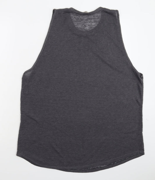 Atmosphere Womens Grey Knit Basic Tank Size 14