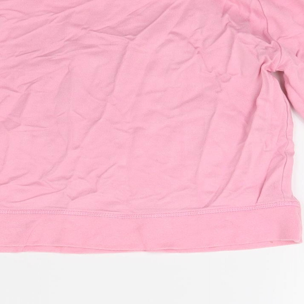 Pineapple Girls Pink Pullover Sweatshirt Size 9-10 Years - 79 Pineapple