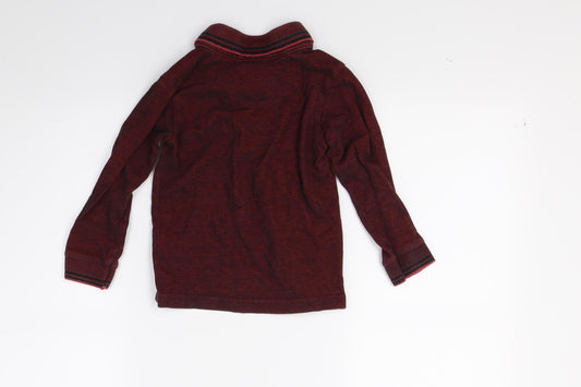 Nutmeg Boys Red Basic Polo Size 2-3 Years