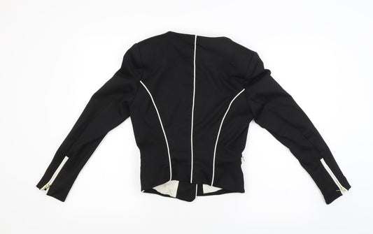 H&M Womens Black Jacket Size 8