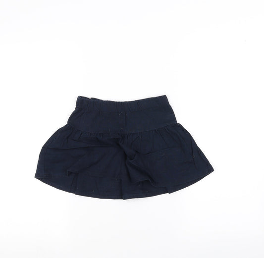 Funky Diva Girls Blue A-Line Skirt Size 3-4 Years