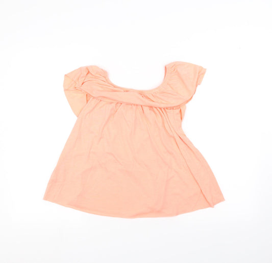 Matalan Girls Orange A-Line Size 13 Years