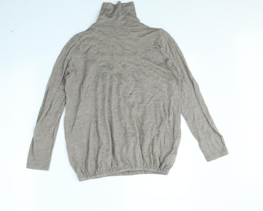 Mng Womens Beige Pullover Jumper Size S
