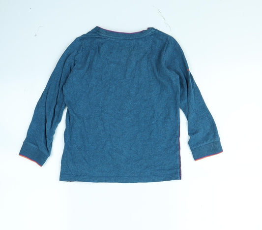 Baker Girls Blue Pullover Jumper Size 5 Years
