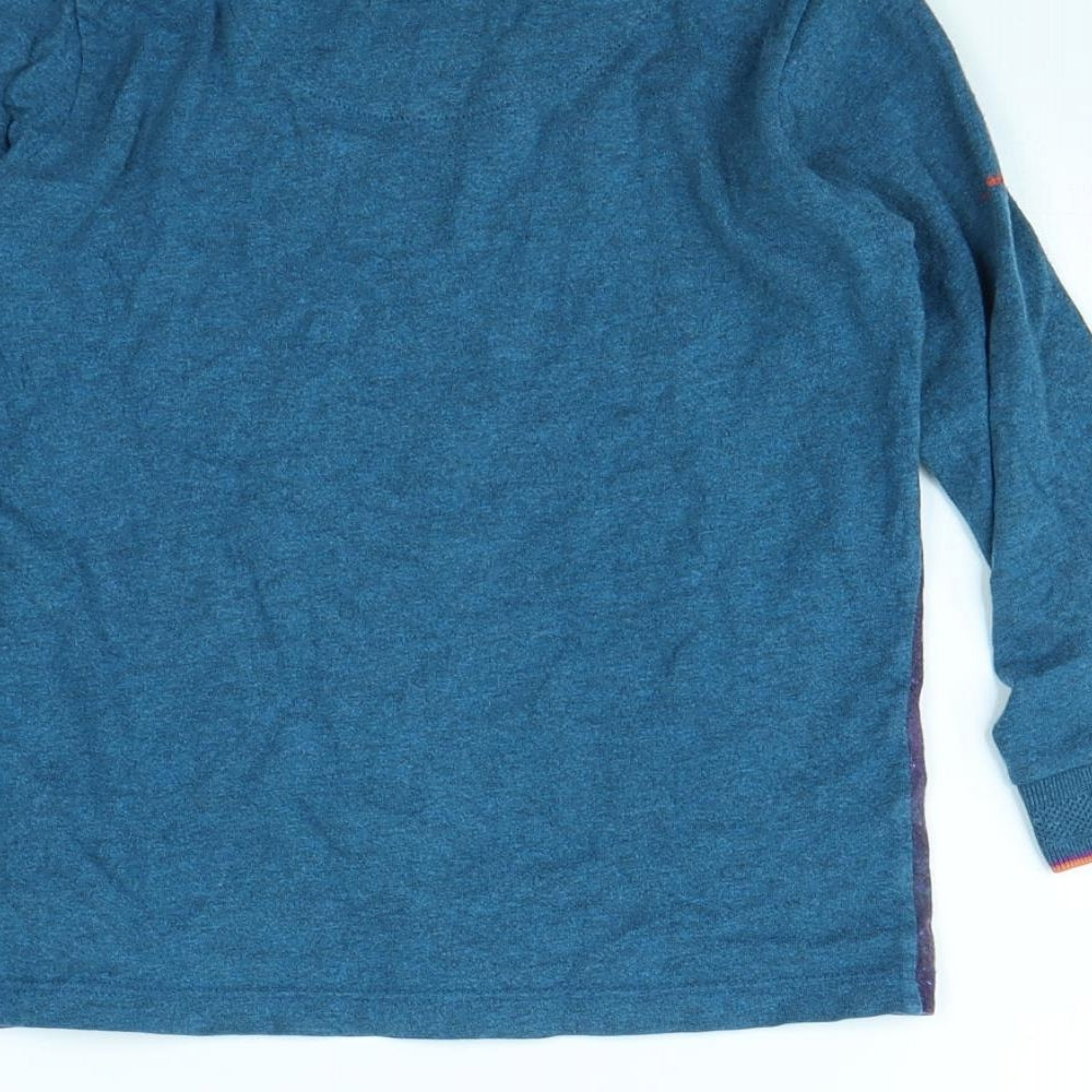 Baker Girls Blue Pullover Jumper Size 5 Years