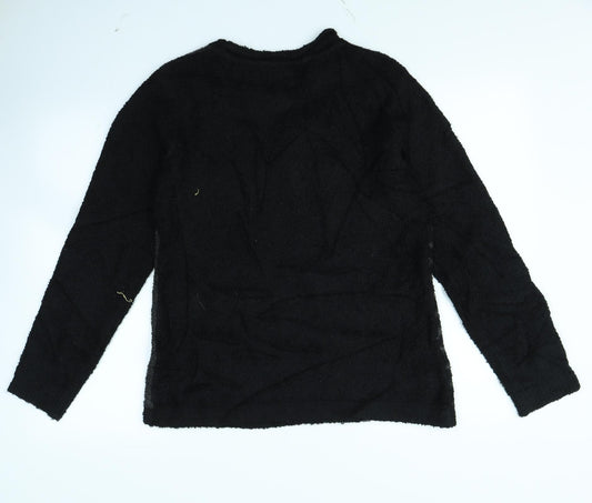 Casamia Womens Black Pullover Jumper Size M