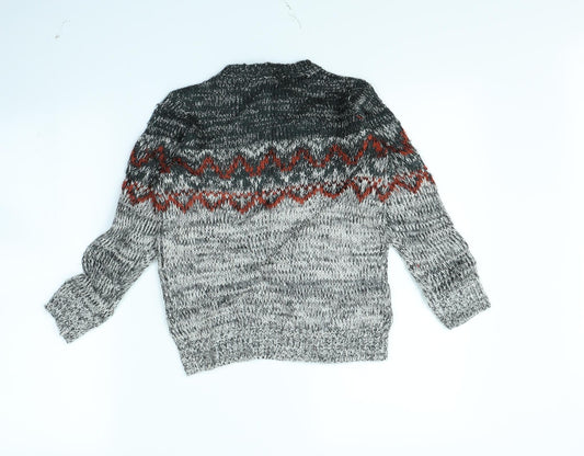 George Girls Black Pullover Jumper Size 7 Years
