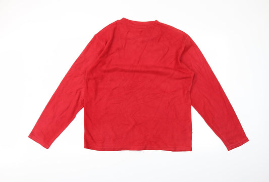 Granite Womens Red Pullover Jumper Size 14