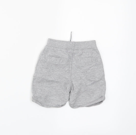 Preworn Boys Grey Cropped Trousers Size 9-12 Months