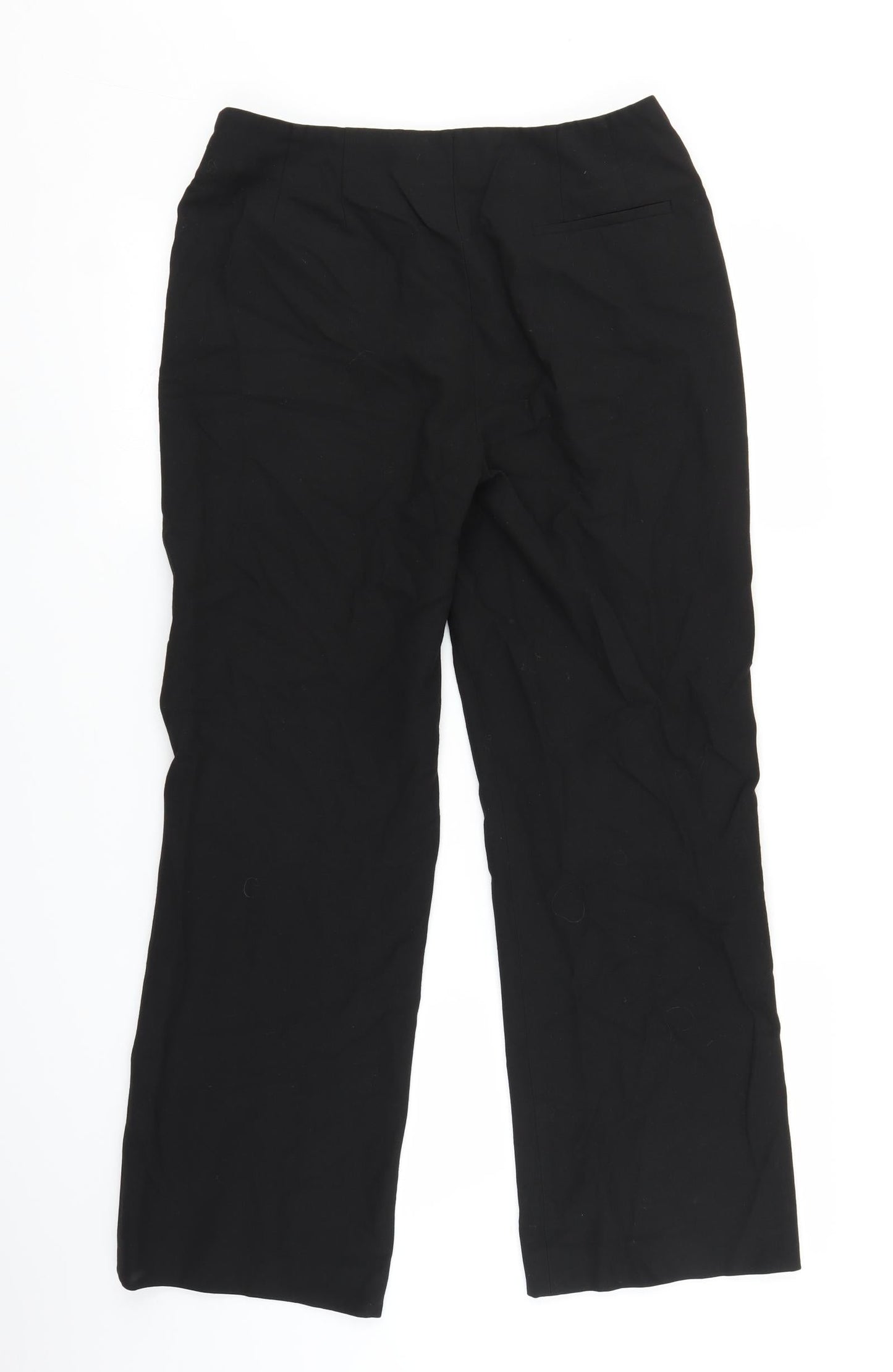 Lakeland Womens Black Trousers Size 12 L27 in
