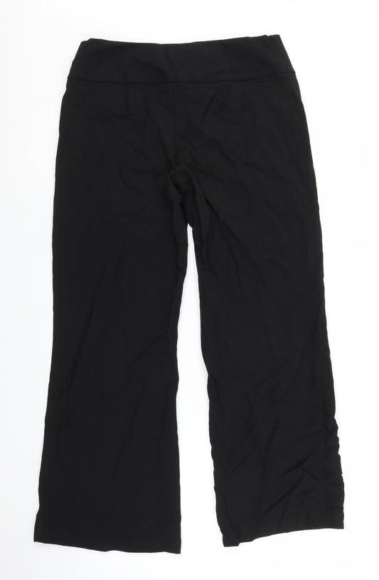 Dorothy Perkins Womens Black Trousers Size 12 L27 in