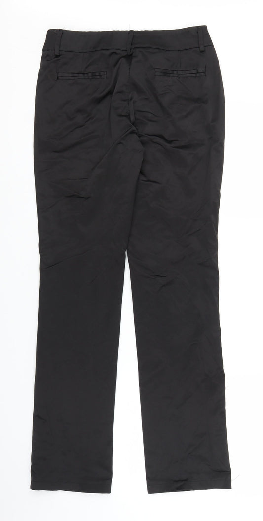 Love Womens Black Trousers Size M L31 in