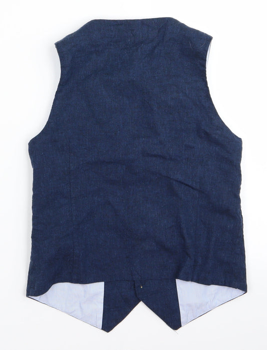 m7S Boys Blue Jacket Size 10 Years