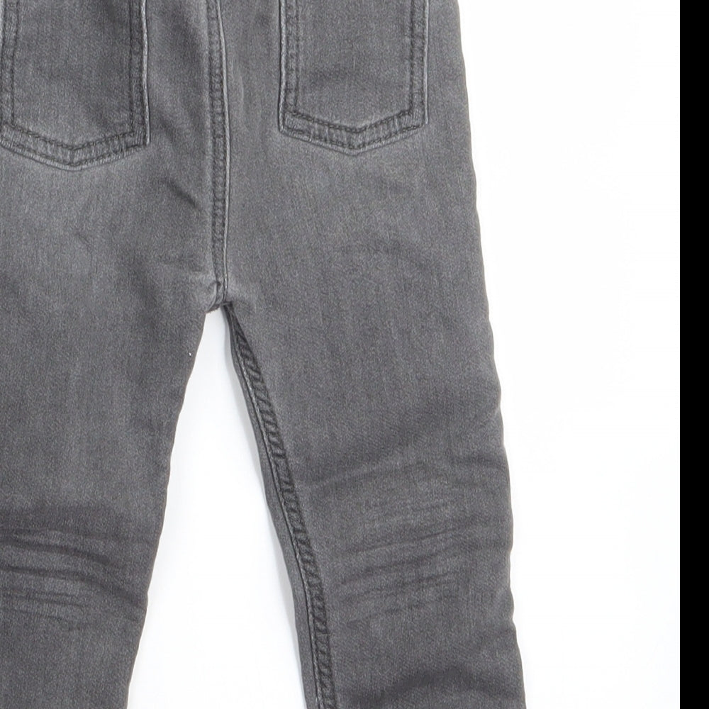 Preworn Baby Green Ramie Snow Pants Jeans Size 18 Months