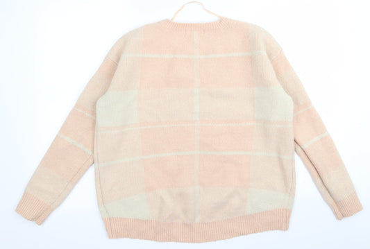 atmoshpere Womens Pink Pullover Jumper Size S