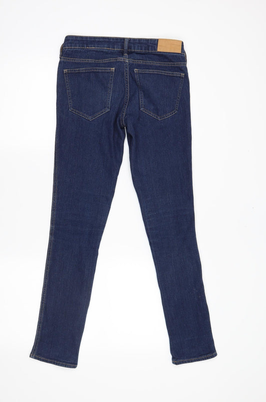 SQIN Womens Blue Denim Skinny Jeans Size 26 L30 in