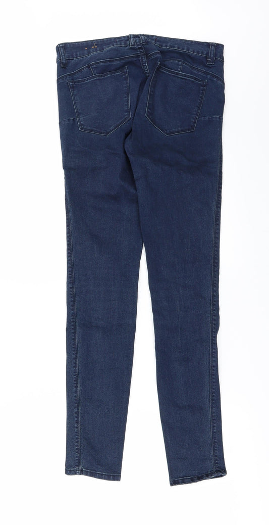 j.jeans Womens Blue Denim Skinny Jeans Size 10 L29 in