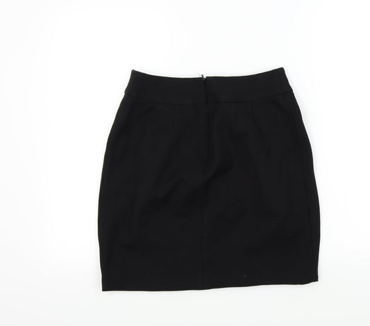 Monsoon Womens Black A-Line Skirt Size 8