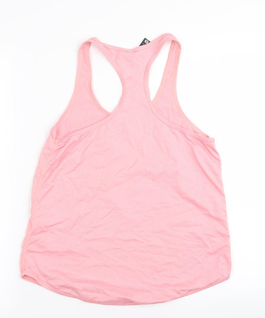 body Womens Pink Basic Tank Size S