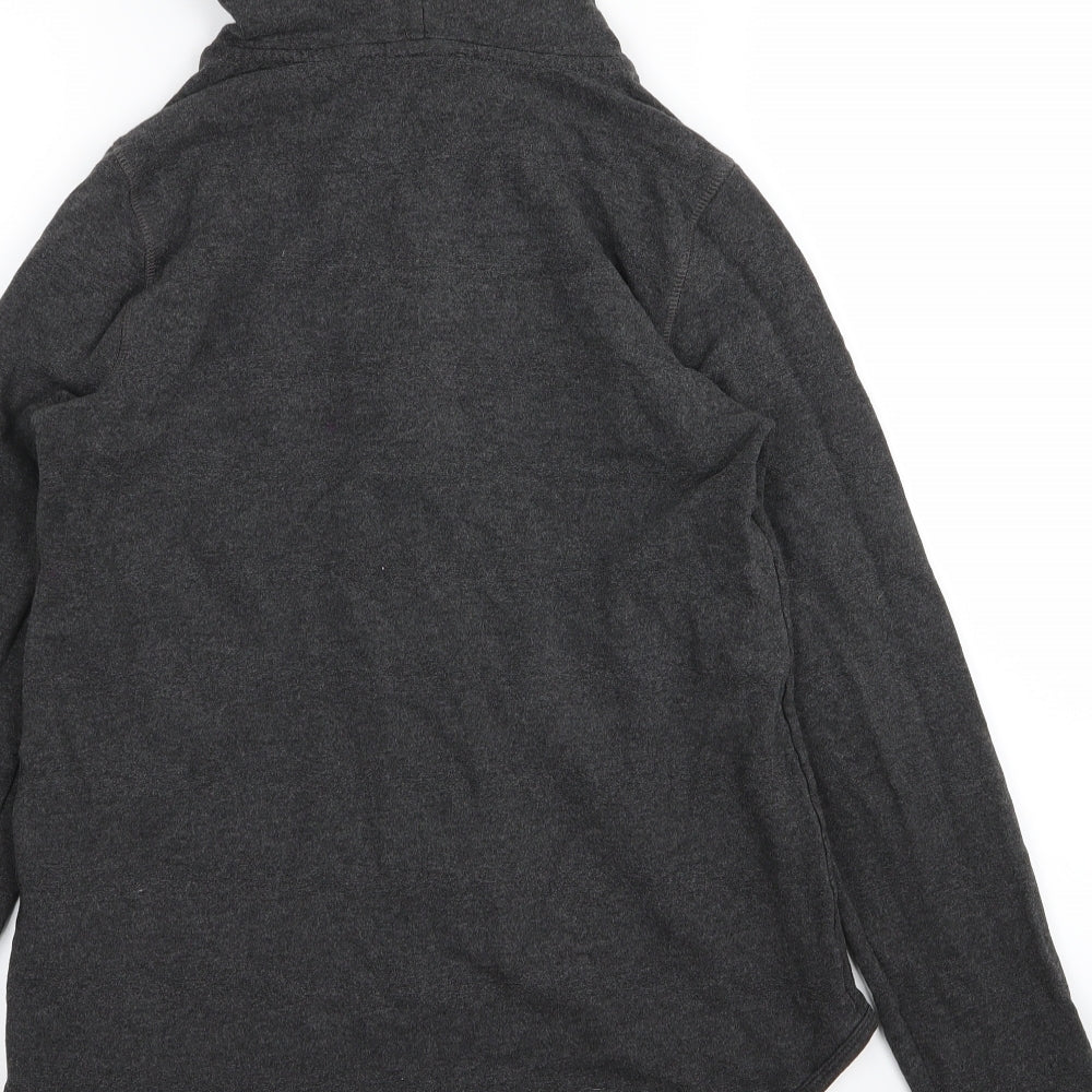 Lounge Womens Grey Full Zip Jumper Size 12