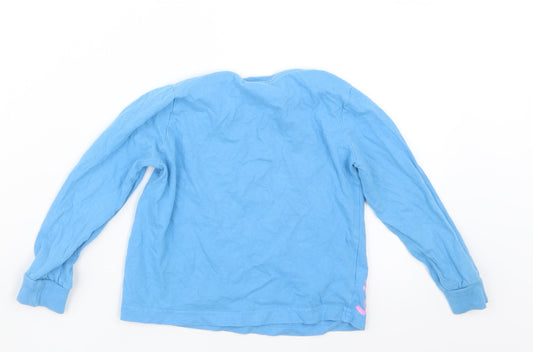 Nutmeg Boys Blue Geometric Pyjama Top Size 2-3 Years - George Pig