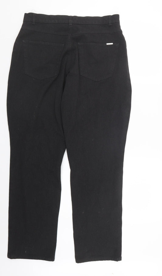 Jet Clothing Mens Black Trousers Size 31 in L30 in