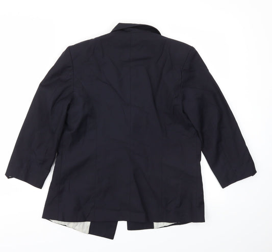 Jovonna London Womens Black Jacket Blazer Size 12