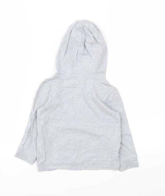 miniclub Boys Grey Pullover Hoodie Size 2 Years