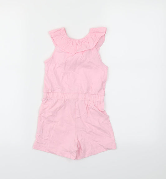 George Girls Pink Jumpsuit One-Piece Size 2 Years