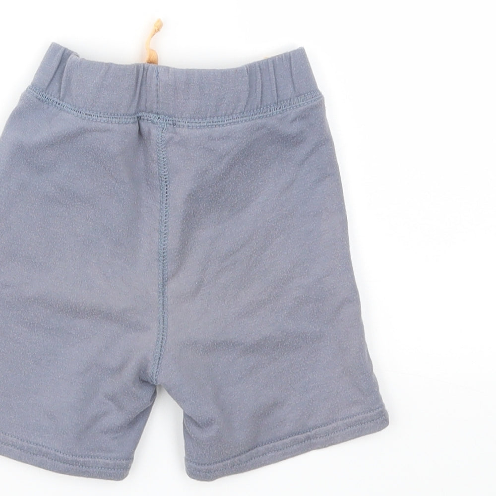 Preworn Boys Grey Capri Trousers Size 12-18 Months