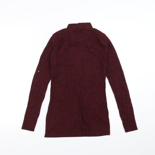 PRETTYLITTLETHING Womens Red Pullover Jumper Size 6