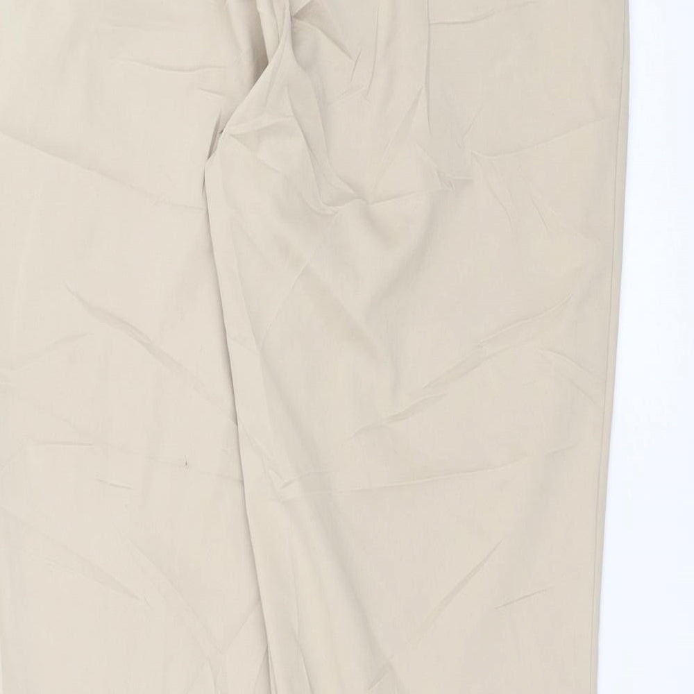 BNK Womens Beige Trousers Size 12 L28 in