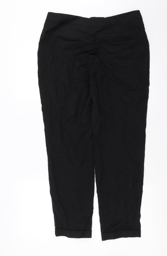 NEXT Womens Black Trousers Size 32 in L29 in