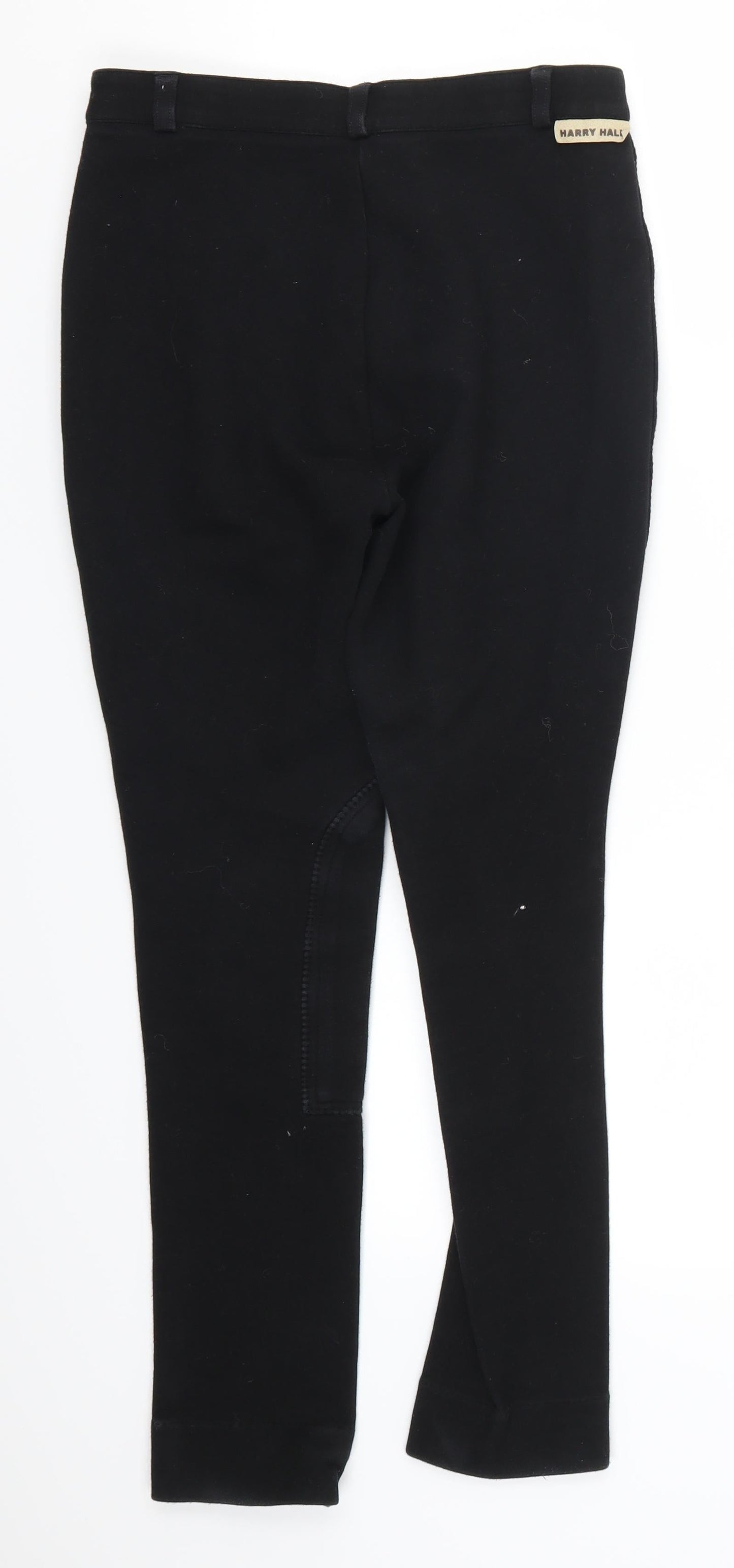 Harry Hall Womens Black   Trousers  Size 28 in L26 in