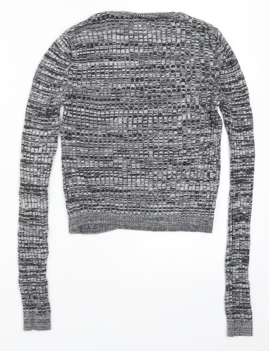 Topshop Womens Grey Pullover Jumper Size 6