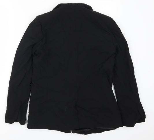 Marks and Spencer Womens Black Jacket Blazer Size 12