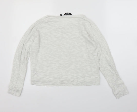 New Look Girls White Pullover Jumper Size 12-13 Years